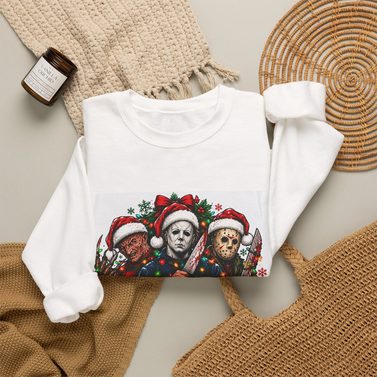 Mom Zombie Halloween Crewneck Sweatshirt
