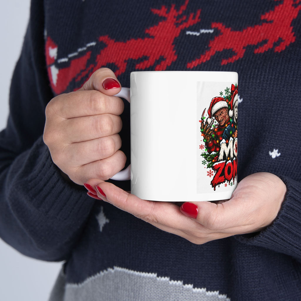 Mom Zombie Halloween Ceramic Mug