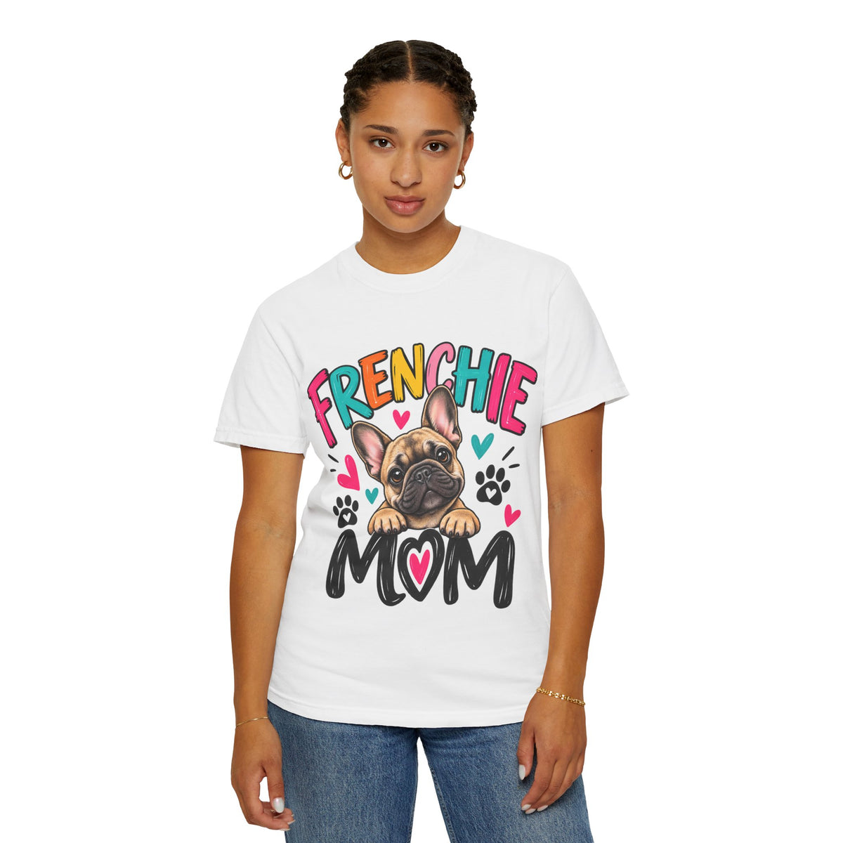 Frenchie Mom Dog Lover T-Shirt