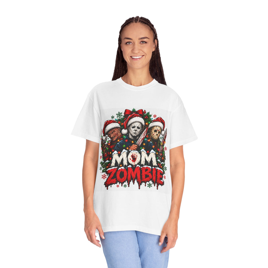 Mom Zombie Christmas T-Shirt