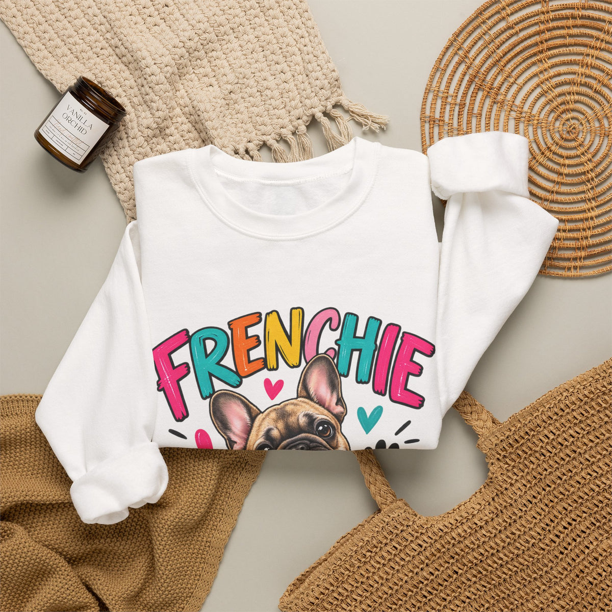 Frenchie Mom Sweatshirt — Cute French Bulldog Mom Pullover