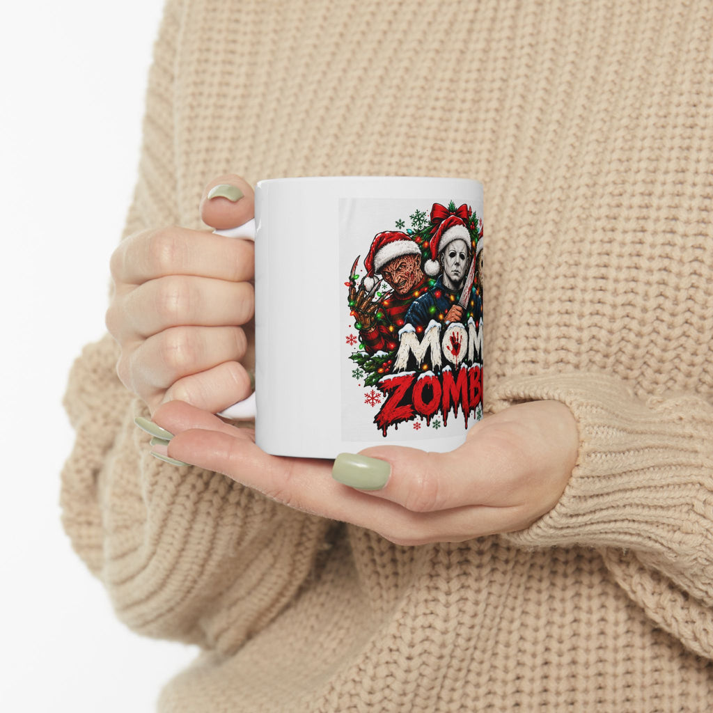 Mom Zombie Halloween Ceramic Mug