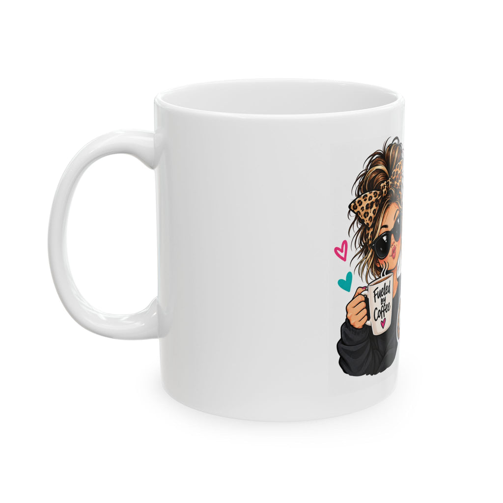 Mom Life Coffee Mug – Part Chaos, Part Love, Whole Lot of Coffee