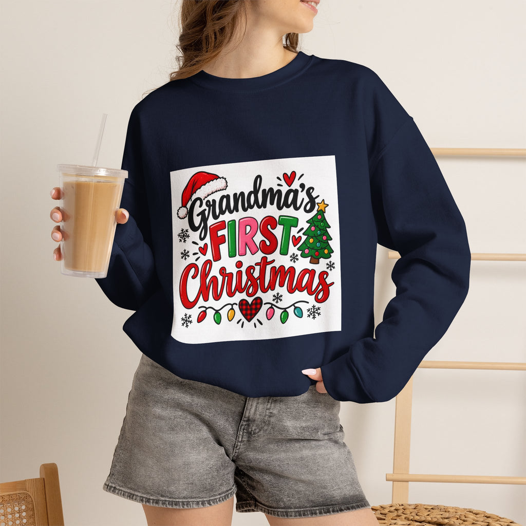 Grandma's First Christmas Sweatshirt
