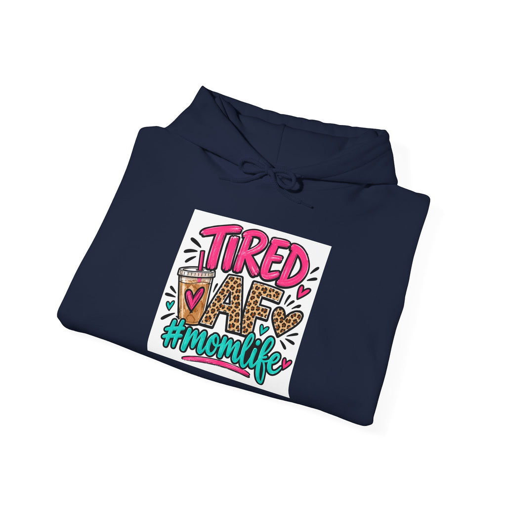 Tired Mom Life Graphic Hoodie