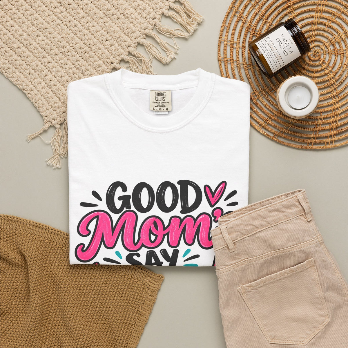 Good Moms Say Bad Words Graphic T-Shirt