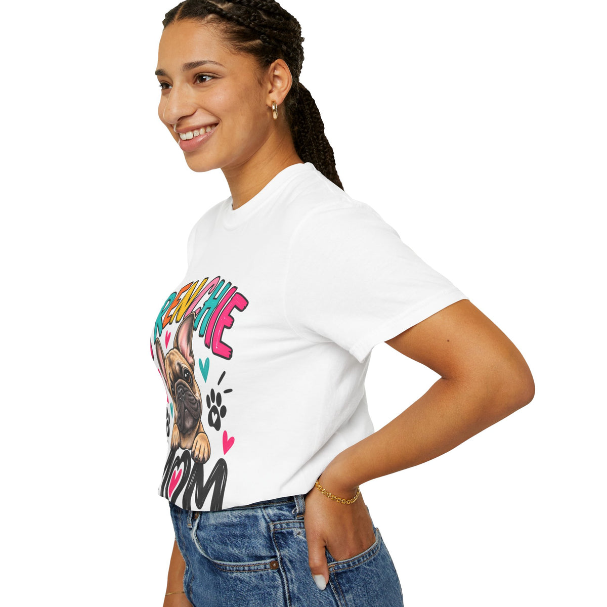 Frenchie Mom Dog Lover T-Shirt