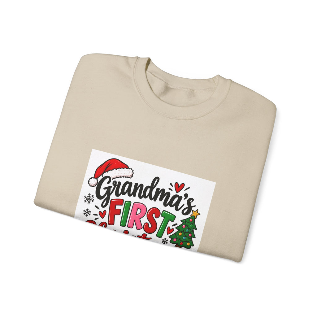 Grandma's First Christmas Sweatshirt