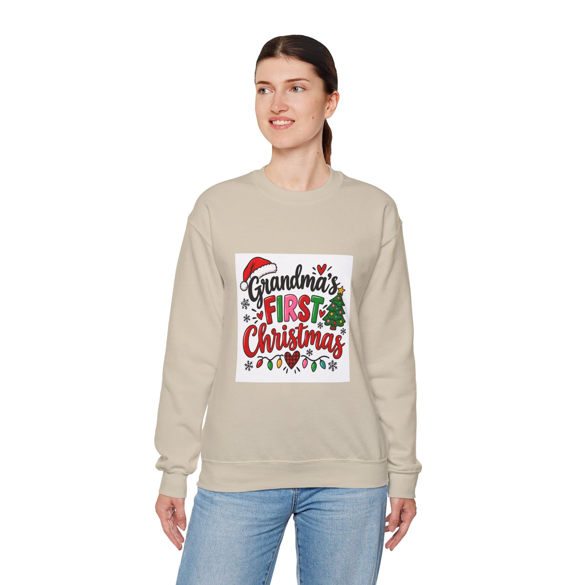 Grandma's First Christmas Sweatshirt