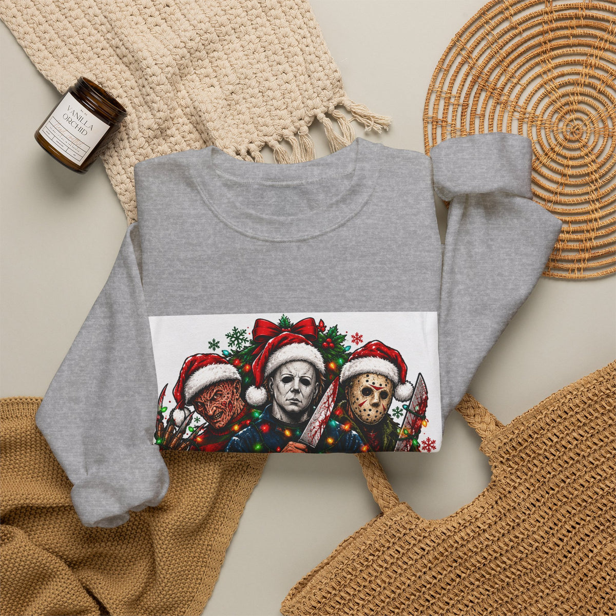 Mom Zombie Halloween Crewneck Sweatshirt