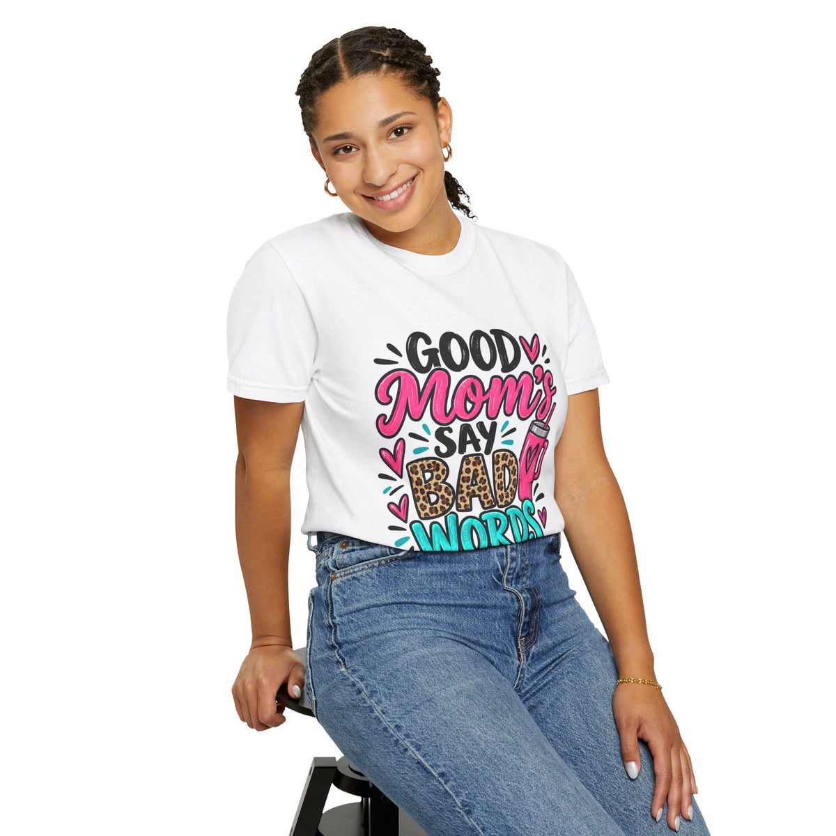 Good Moms Say Bad Words Graphic T-Shirt