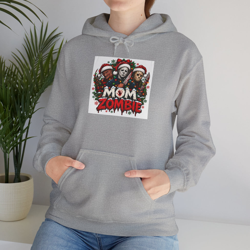 Mom Zombie Christmas Hoodie