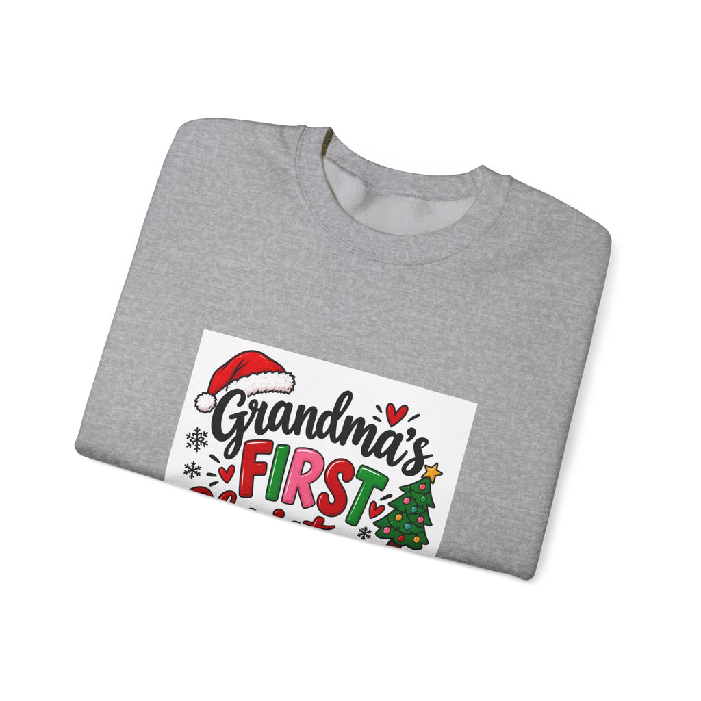 Grandma's First Christmas Sweatshirt