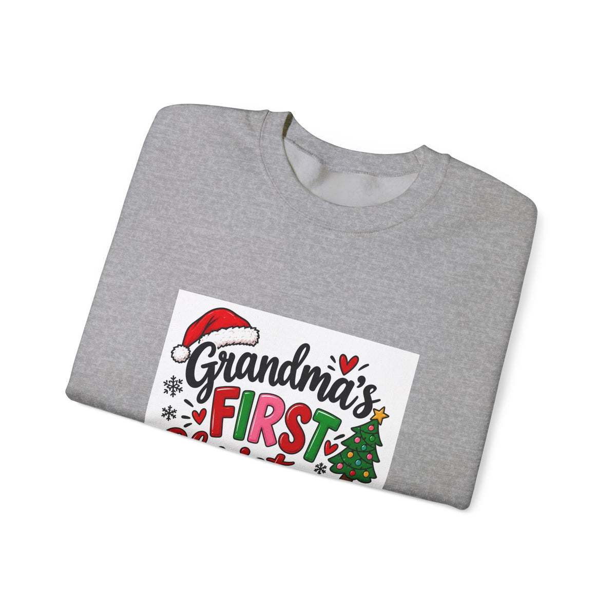 Grandma's First Christmas Sweatshirt