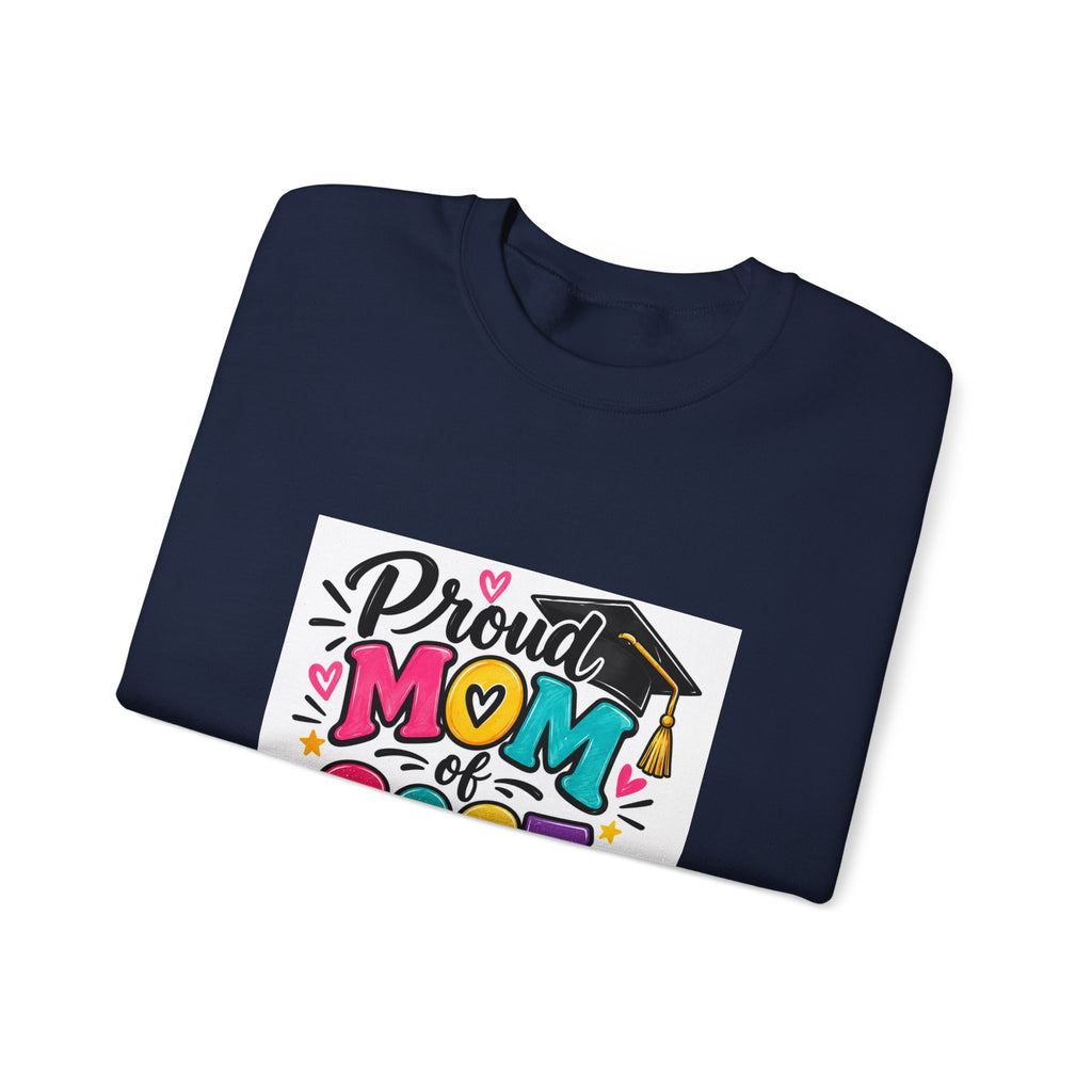 Mom of 2027 Graduate Sweatshirt — Proud Mom Graduation Crewneck