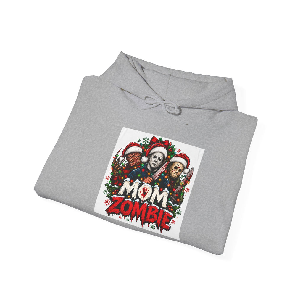 Mom Zombie Christmas Hoodie