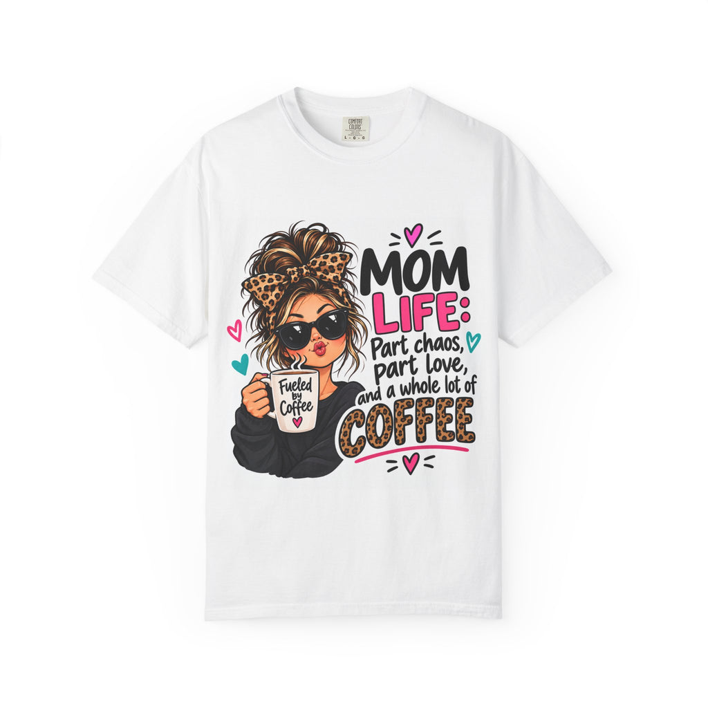 Mom Life Coffee Graphic T-Shirt