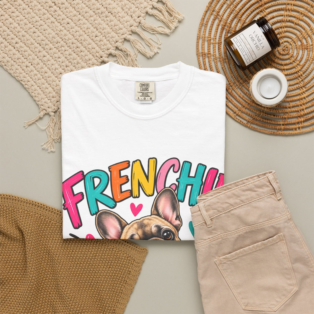 Frenchie Mom Dog Lover T-Shirt