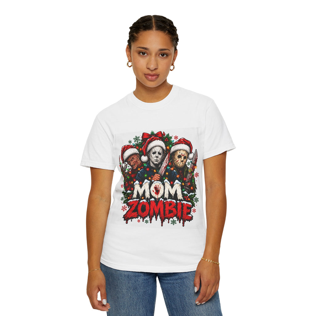 Mom Zombie Christmas T-Shirt