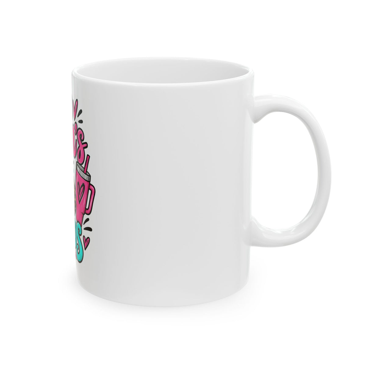 Good Moms Say Bad Words Ceramic Mug