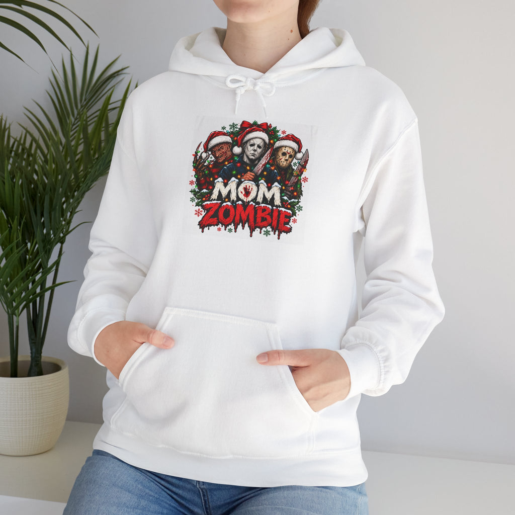 Mom Zombie Christmas Hoodie