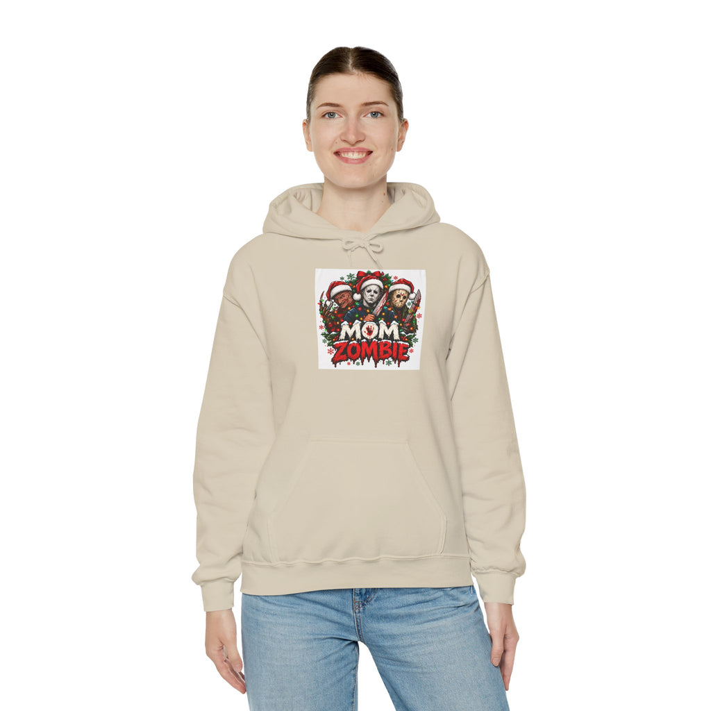 Mom Zombie Christmas Hoodie