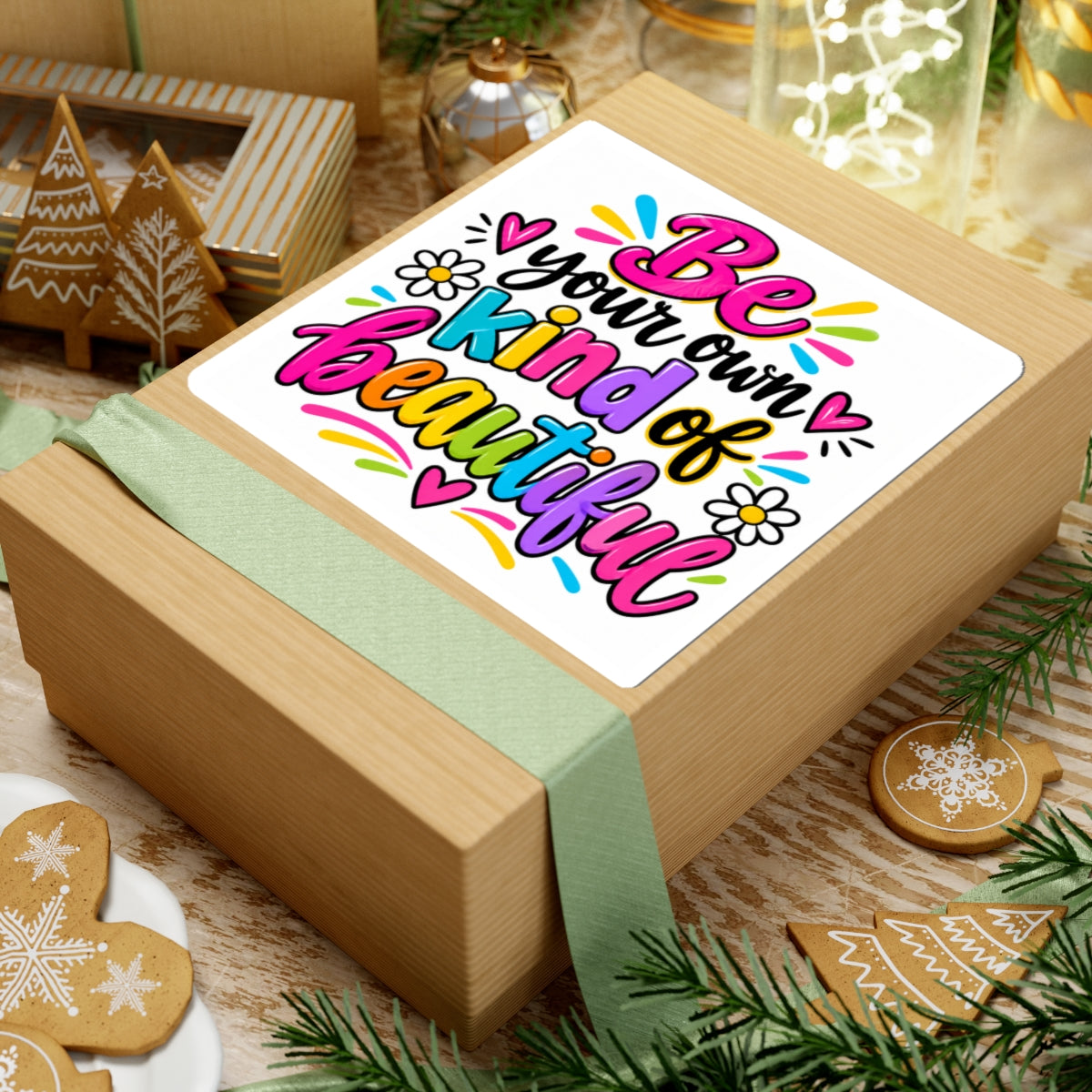 Be Your Own Kind of Beautiful Inspirational Sticker