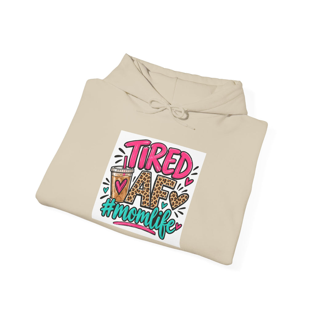 Tired Mom Life Graphic Hoodie