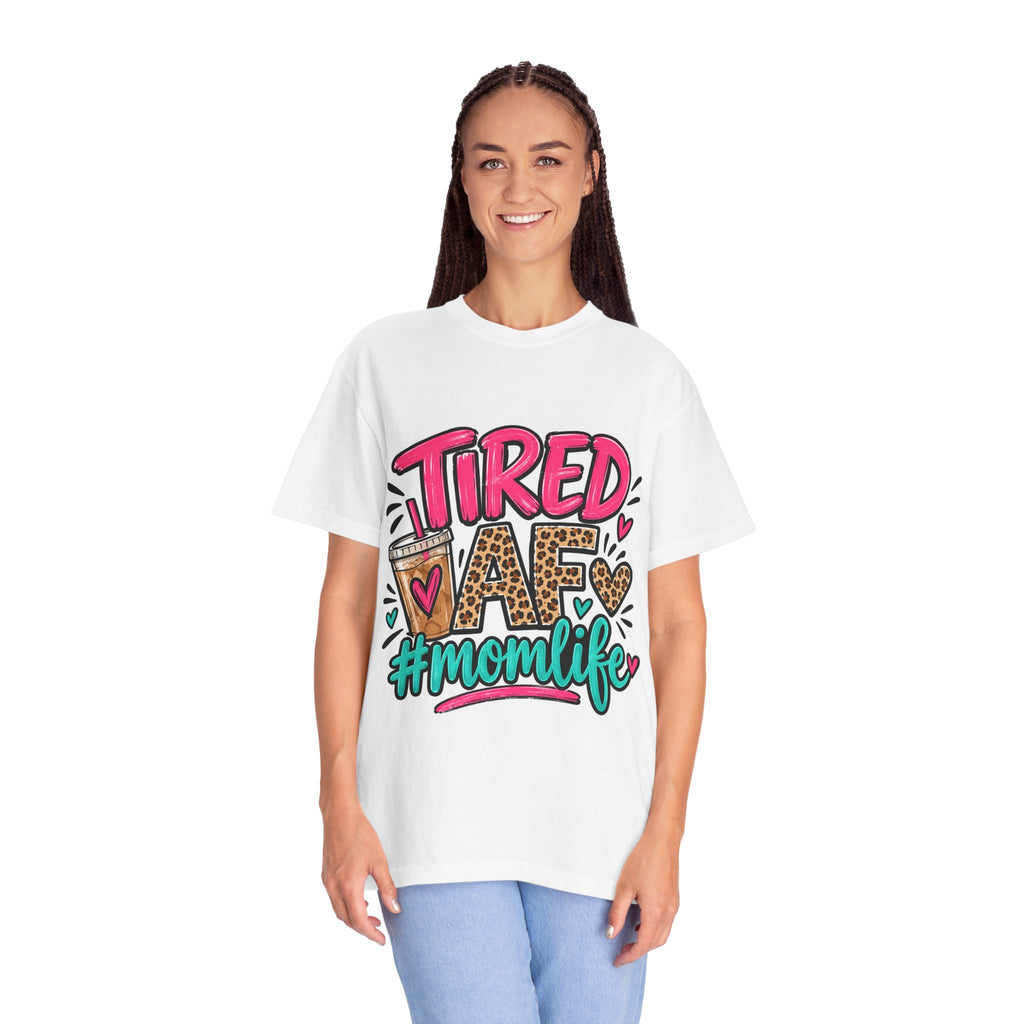 Tired As F*** #Momlife Graphic T-Shirt
