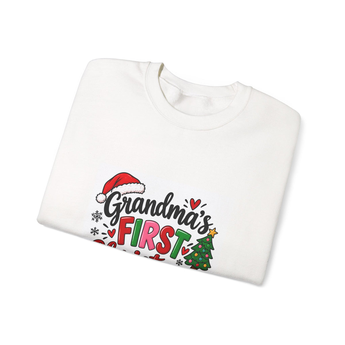 Grandma's First Christmas Sweatshirt
