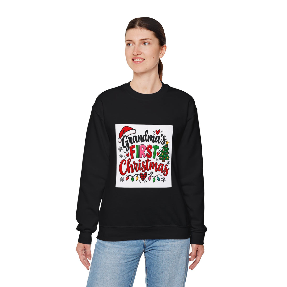 Grandma's First Christmas Sweatshirt