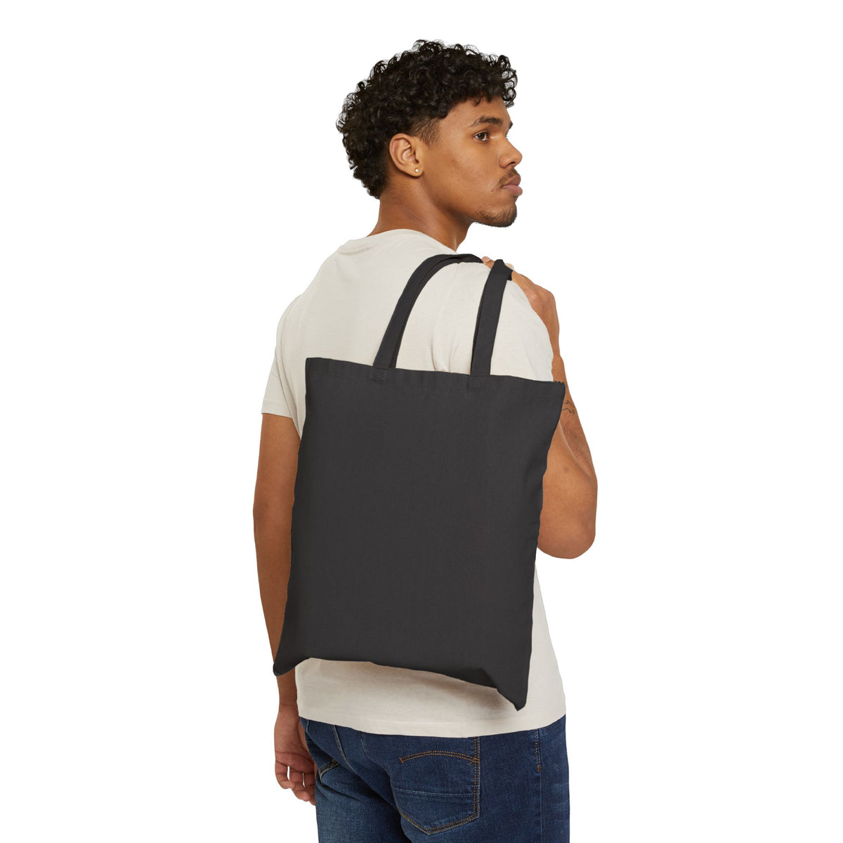 Proud Mom of 2027 Graduate Cotton Tote Bag