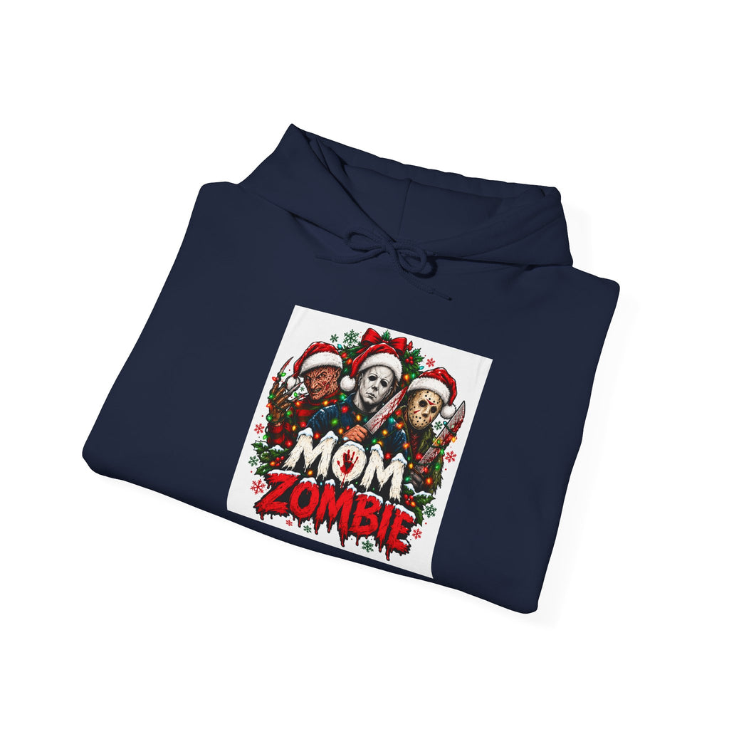 Mom Zombie Christmas Hoodie