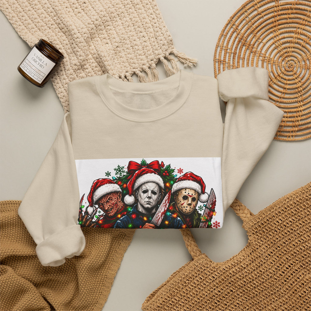 Mom Zombie Halloween Crewneck Sweatshirt
