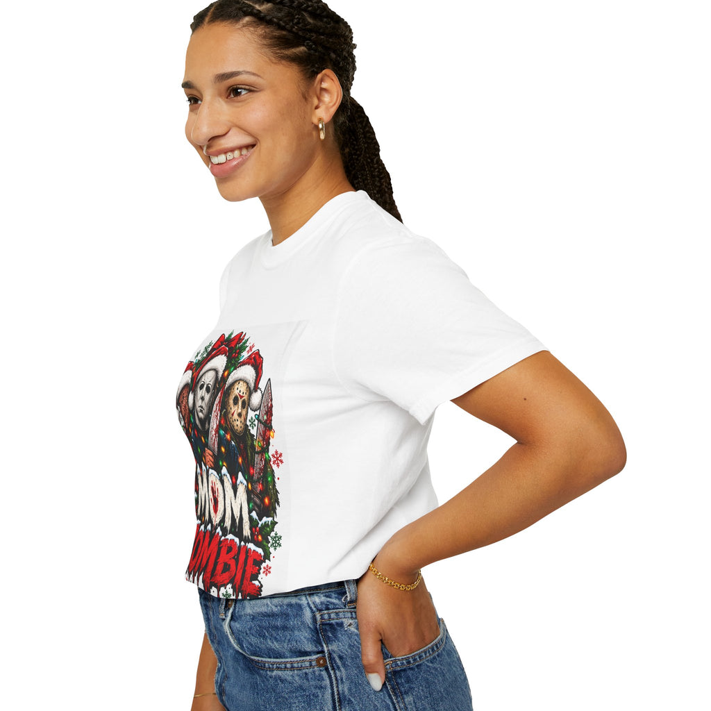 Mom Zombie Christmas T-Shirt