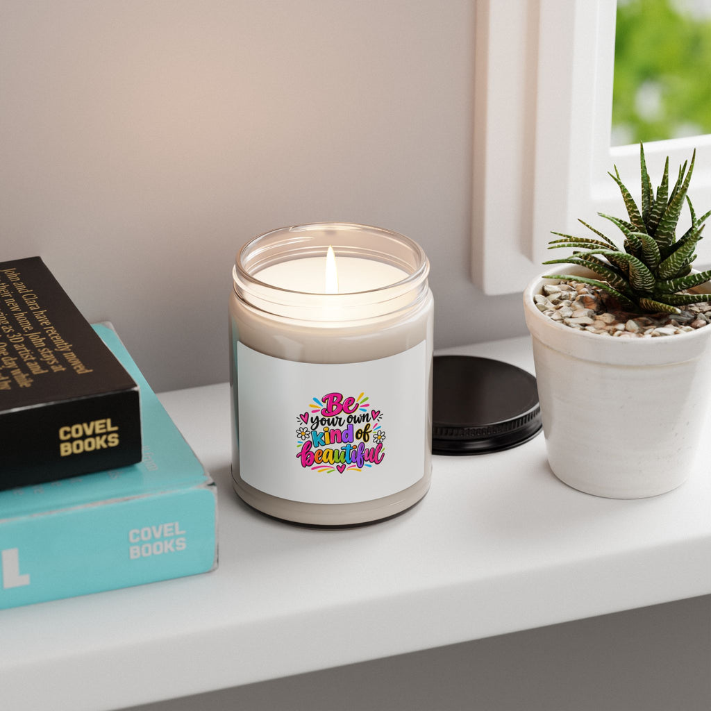 Be Your Own Kind of Beautiful Inspirational Soy Candle