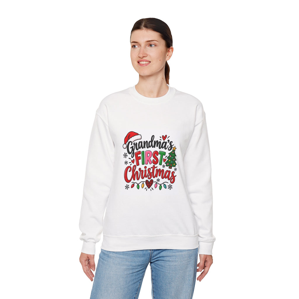 Grandma's First Christmas Sweatshirt