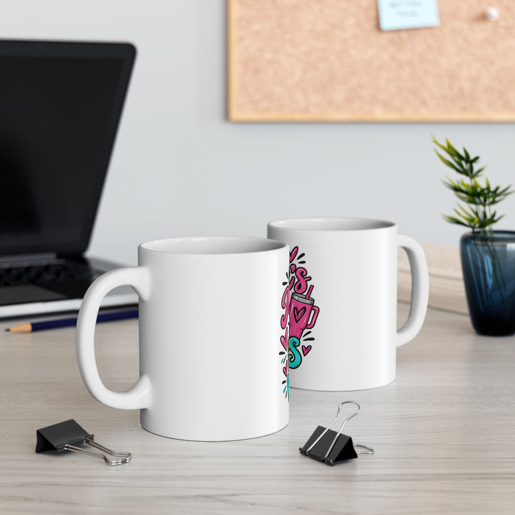 Good Moms Say Bad Words Ceramic Mug