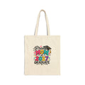 Proud Mom of 2027 Graduate Cotton Tote Bag