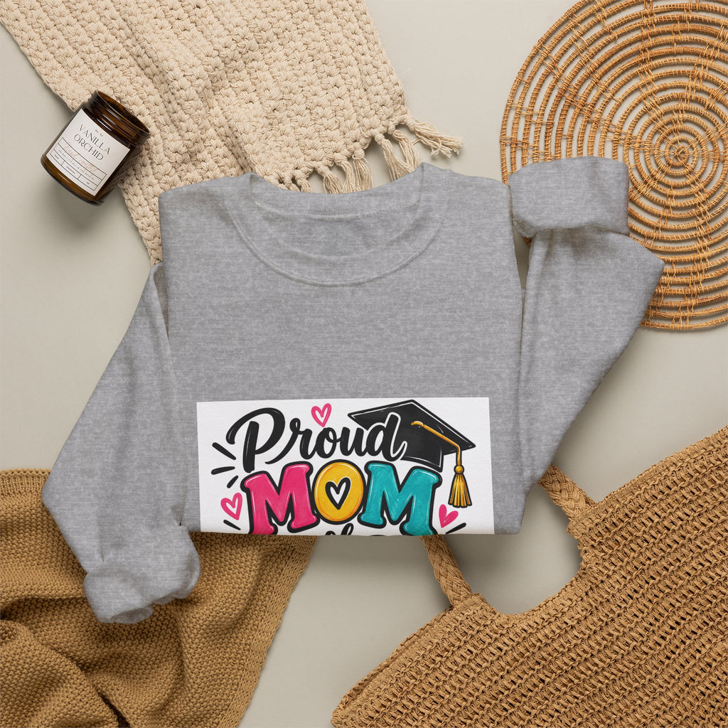 Mom of 2027 Graduate Sweatshirt — Proud Mom Graduation Crewneck