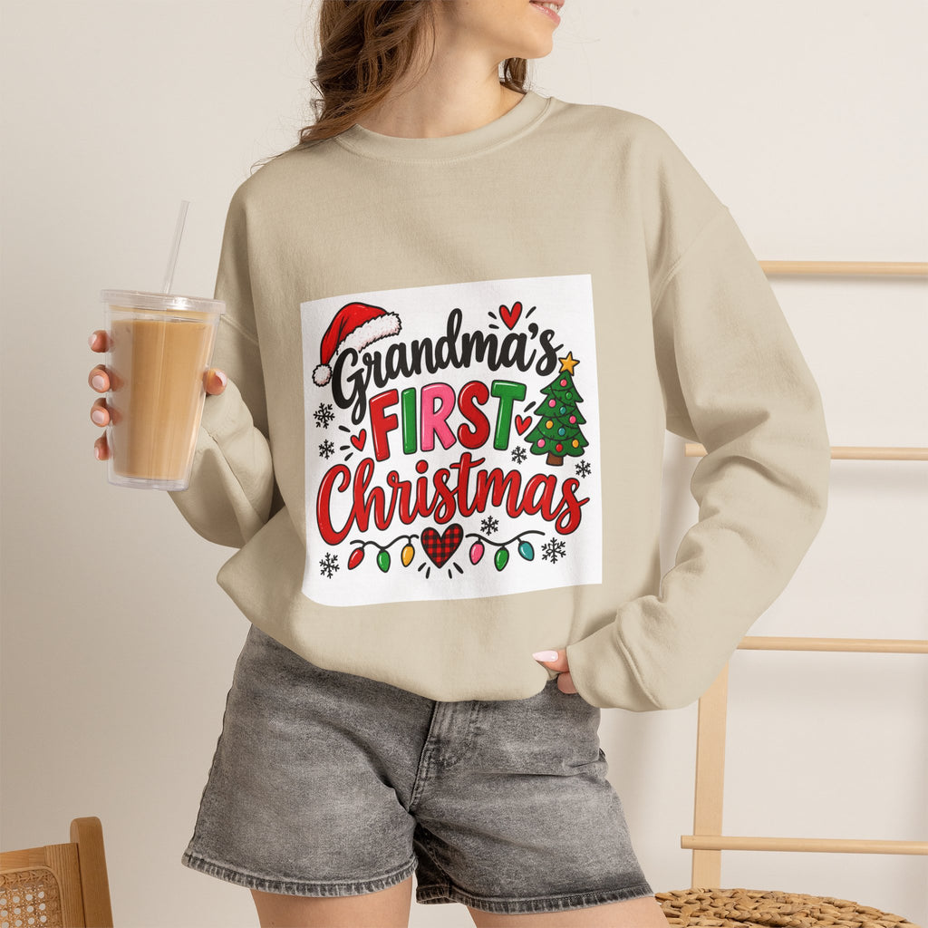 Grandma's First Christmas Sweatshirt