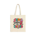 Chaos Coffee and Cussing Canvas Tote Bag