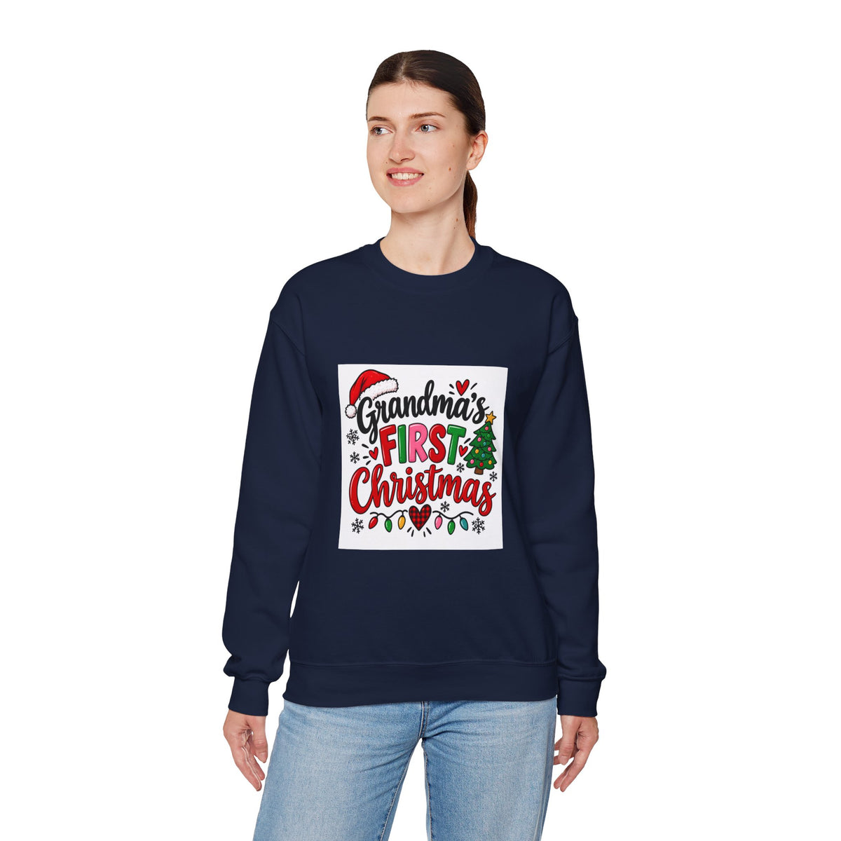 Grandma's First Christmas Sweatshirt