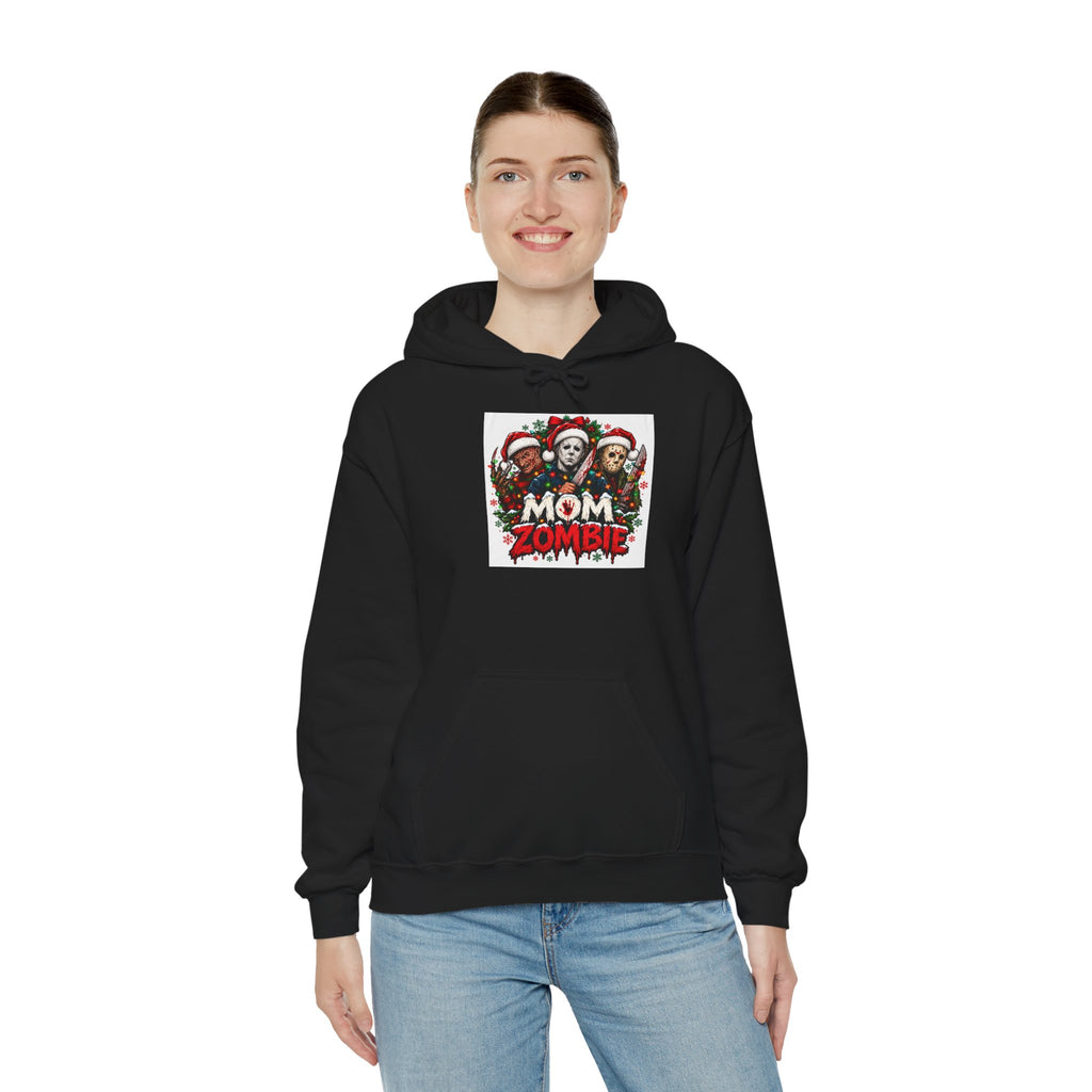 Mom Zombie Christmas Hoodie