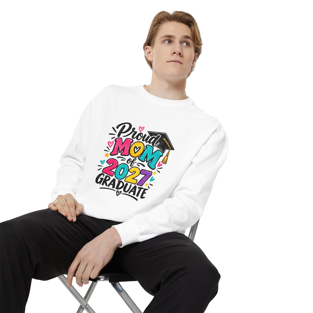 Proud Mom 2027 Graduate Sweatshirt