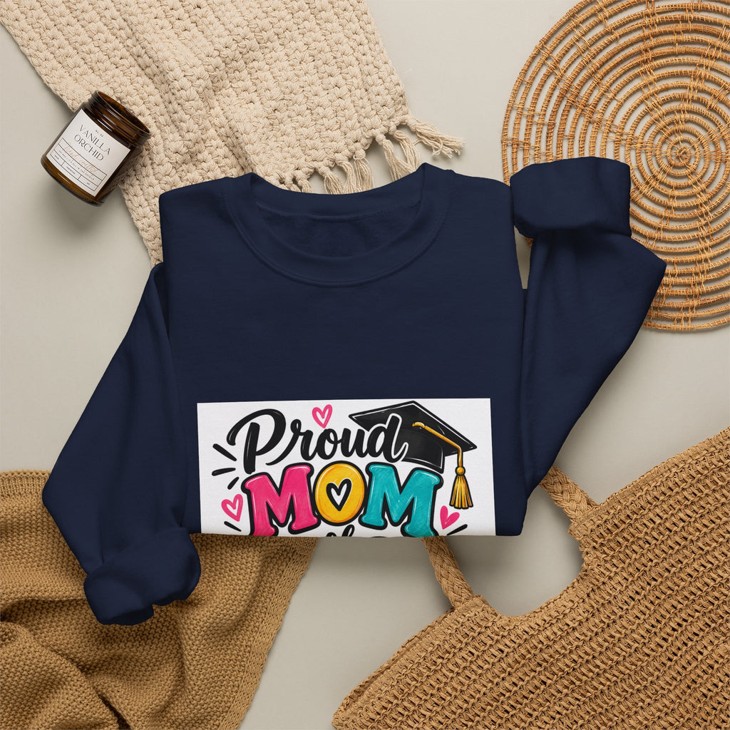 Mom of 2027 Graduate Sweatshirt — Proud Mom Graduation Crewneck