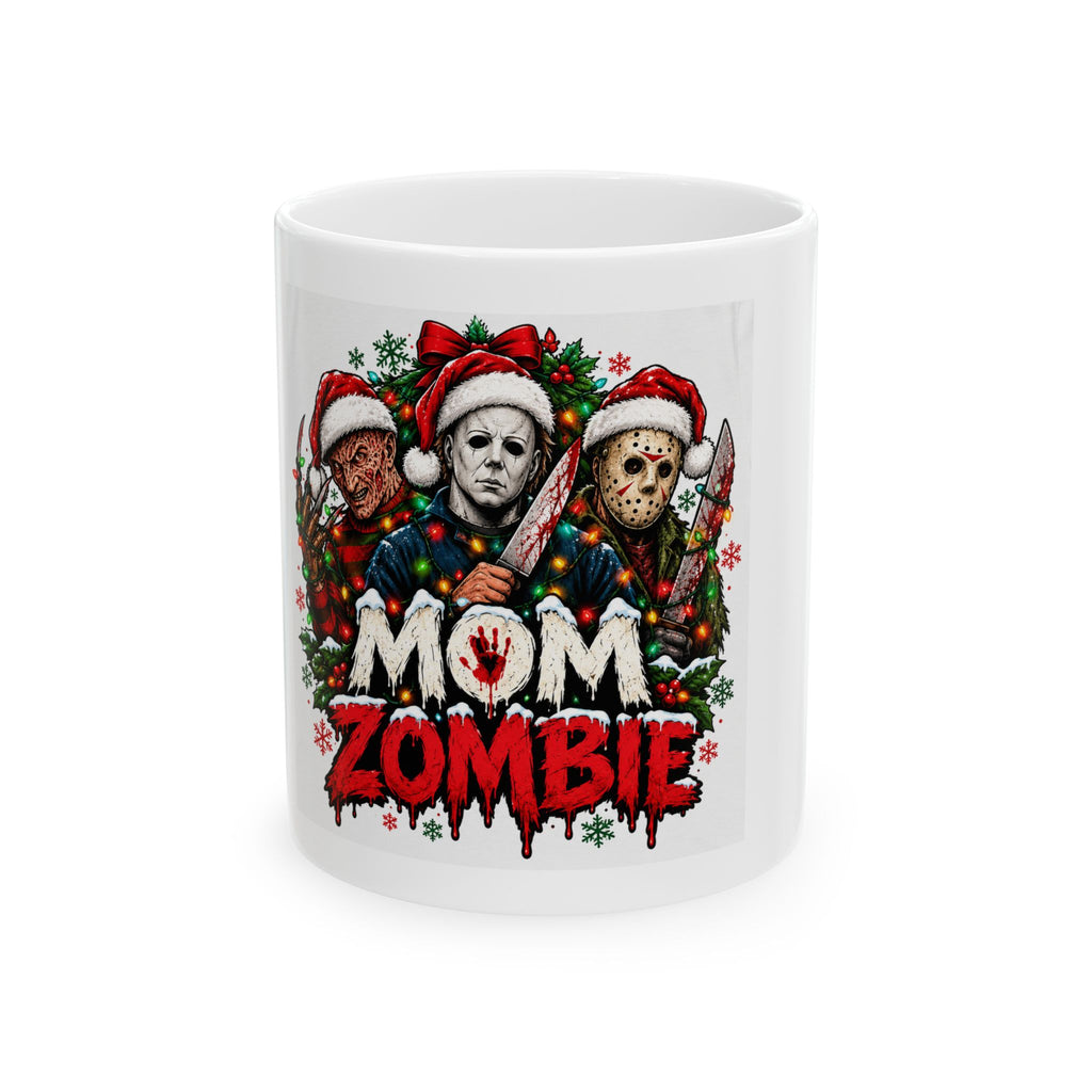 Mom Zombie Halloween Ceramic Mug
