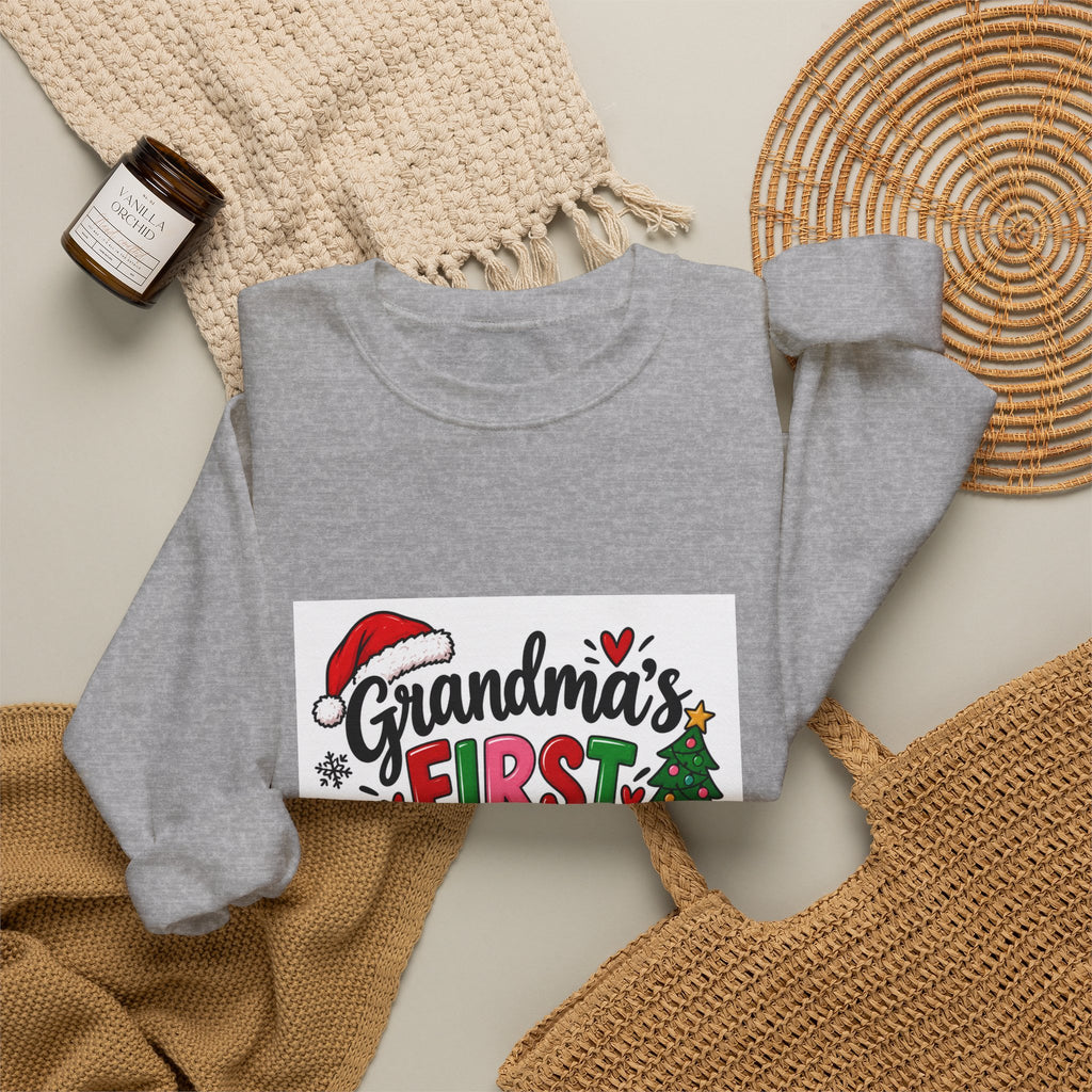 Grandma's First Christmas Sweatshirt