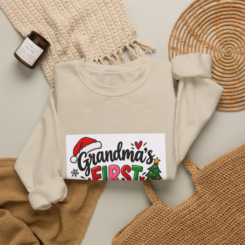 Grandma's First Christmas Sweatshirt