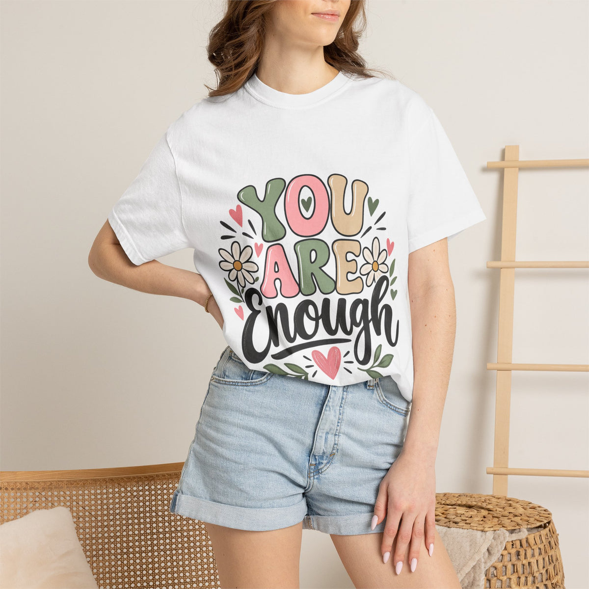 You Are Enough Inspirational T-Shirt